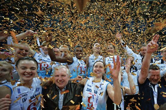 Russian women's volleyball championship. Dynamo Kazan vs. Dynamo Moscow