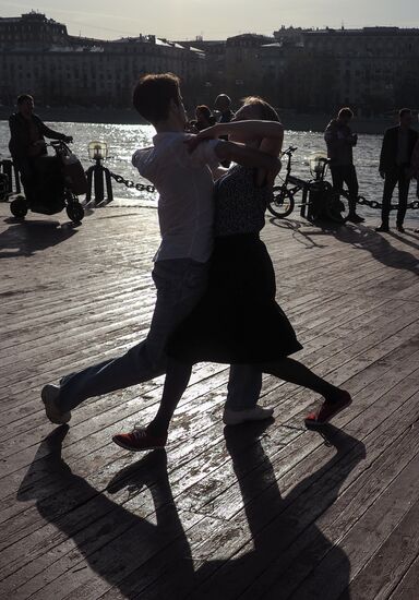 Pastime at Gorky Central Park of Culture and Leisure