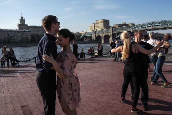 Pastime at Gorky Central Park of Culture and Leisure