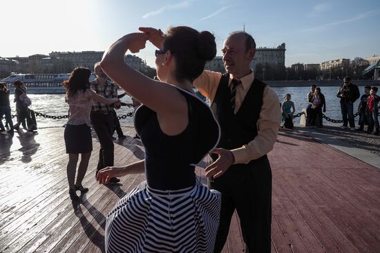 Pastime at Gorky Central Park of Culture and Leisure
