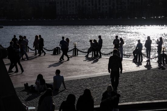 Pastime at Gorky Central Park of Culture and Leisure