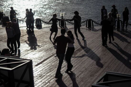 Pastime at Gorky Central Park of Culture and Leisure