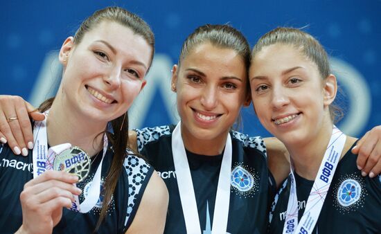 Russian Volleyball Championship. Women. Dinamo-Kazan vs. Dinamo