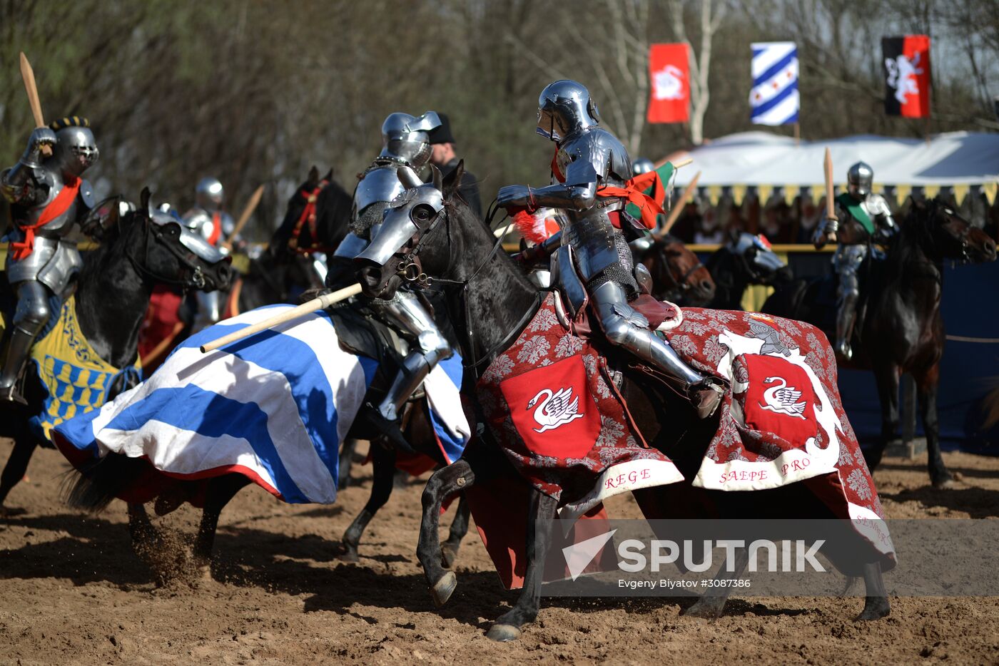 Third International St. George Tilting Match in Kolomenskoye