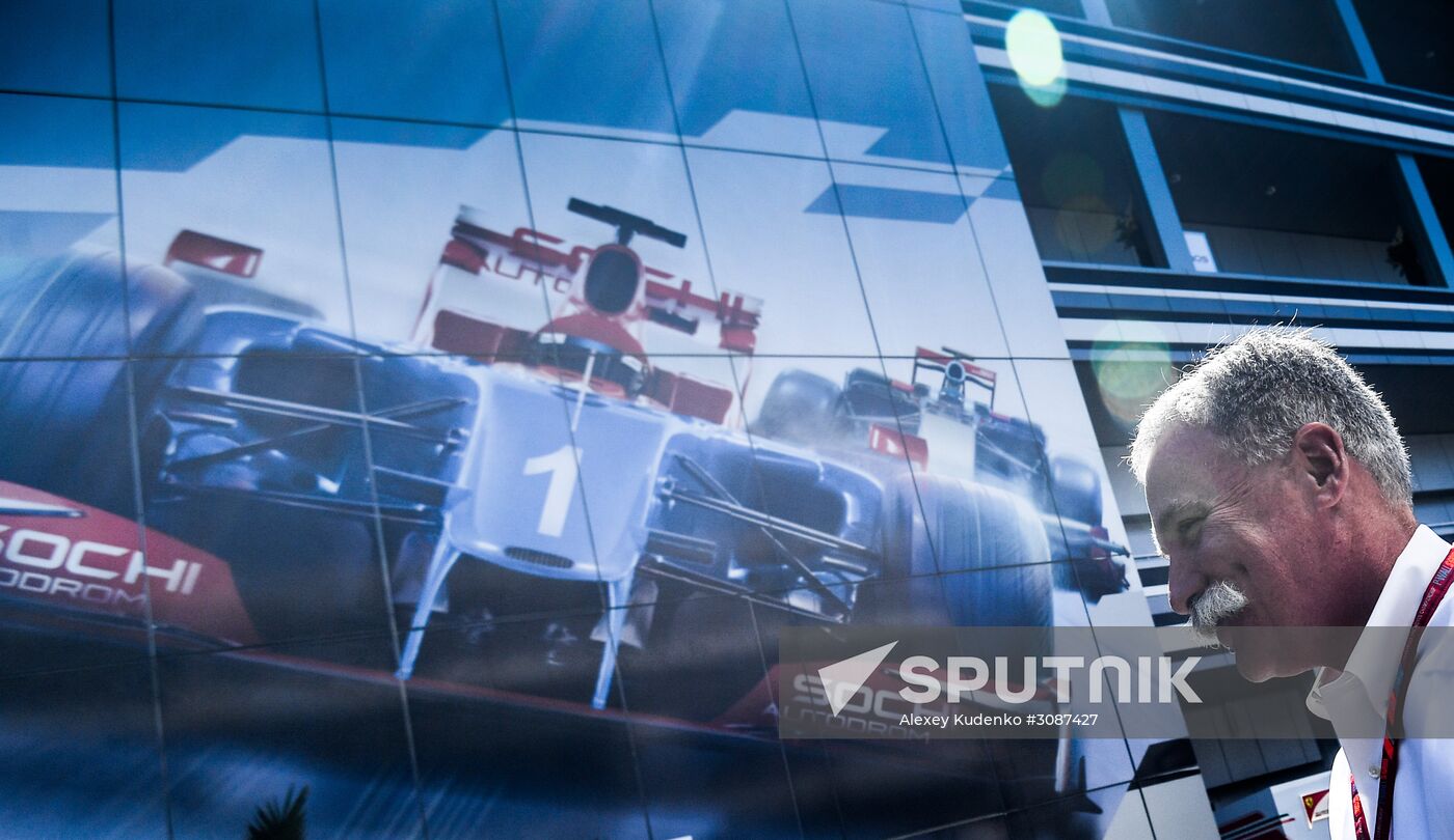 Formula One Grand Prix Russia. Race