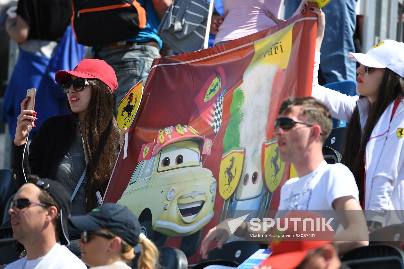 Formula One Grand Prix Russia. Race