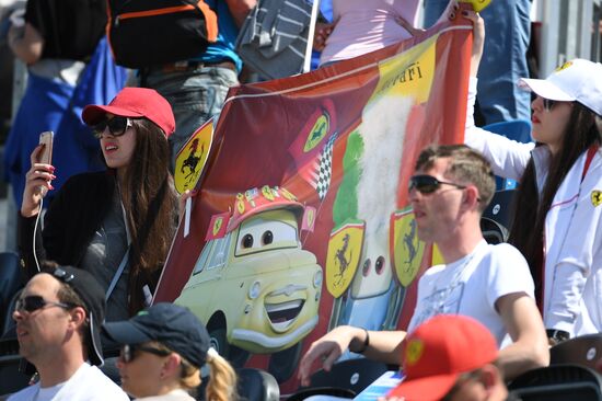 Formula One Grand Prix Russia. Race