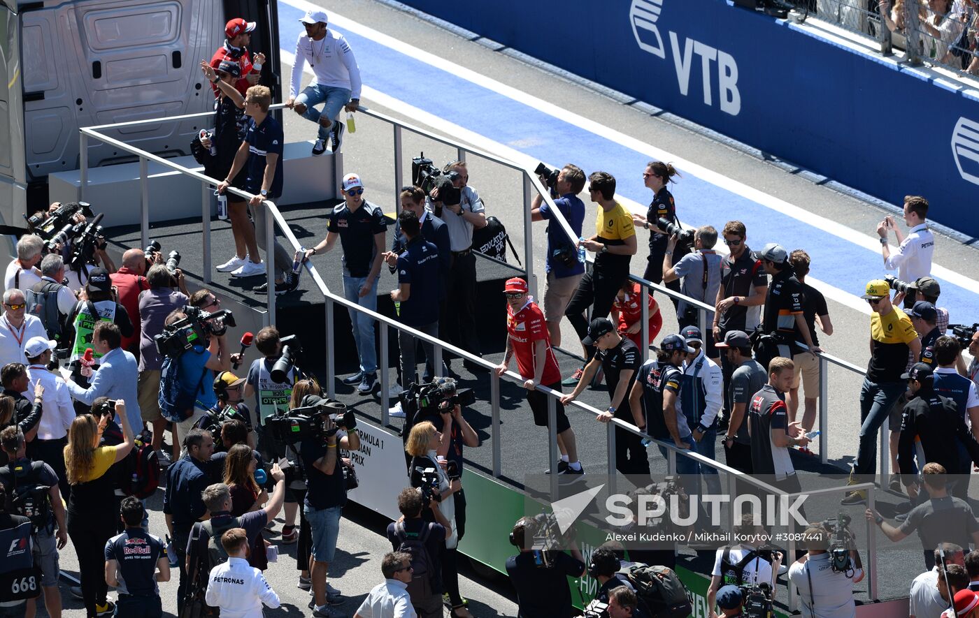Formula One Grand Prix Russia. Race