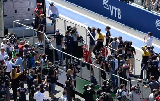 Formula One Grand Prix Russia. Race