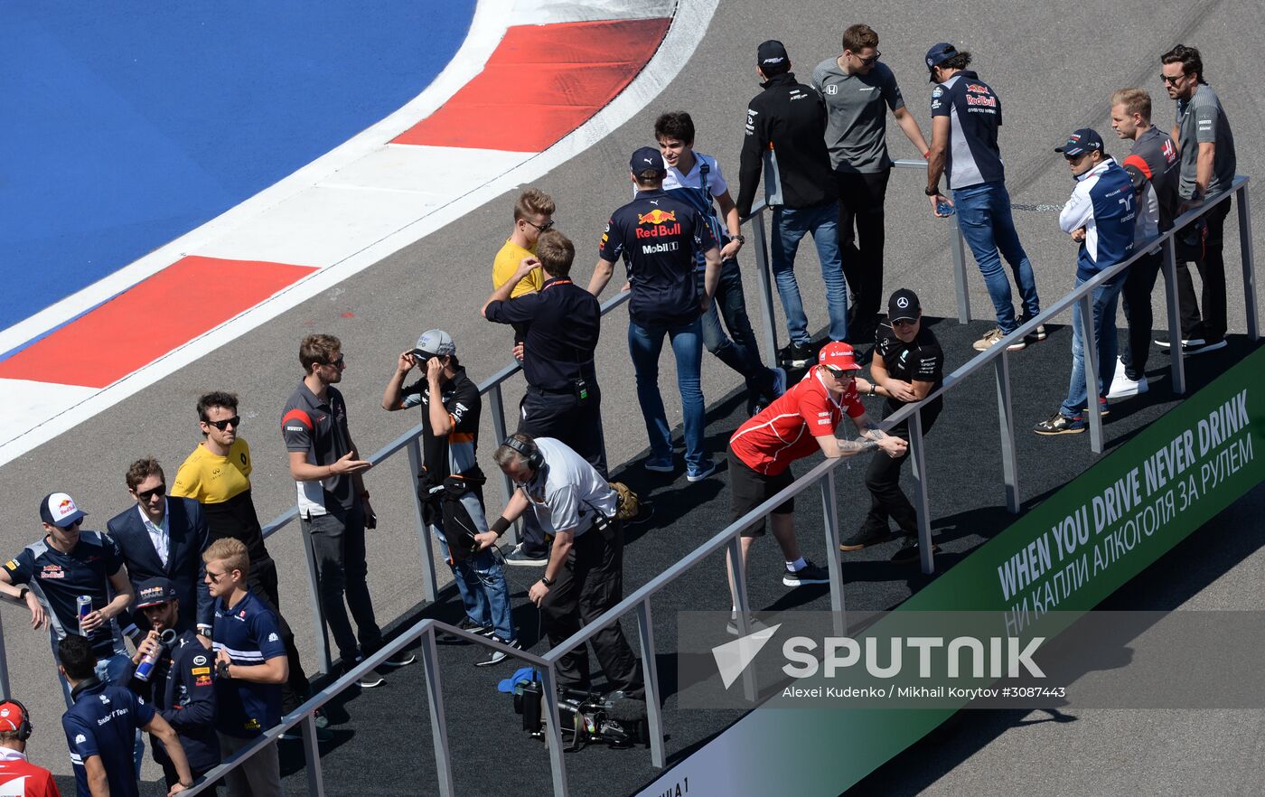 Formula One Grand Prix Russia. Race