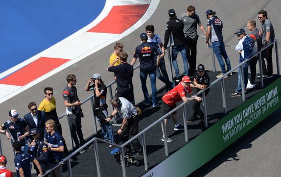 Formula One Grand Prix Russia. Race