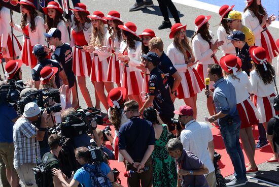 Formula One Grand Prix Russia. Race