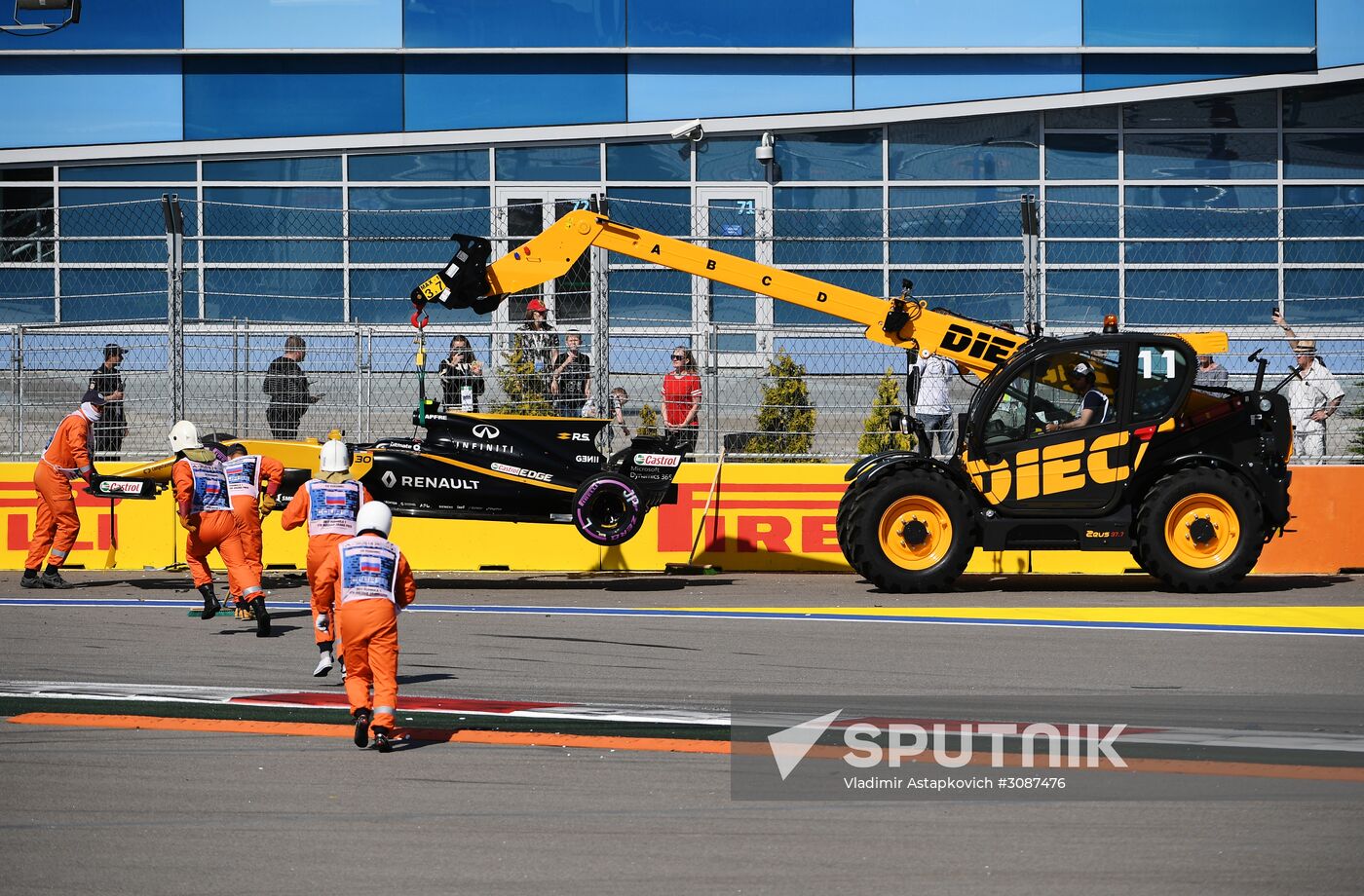 Formula One Grand Prix Russia race