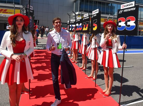 Formula One Grand Prix Russia. Race