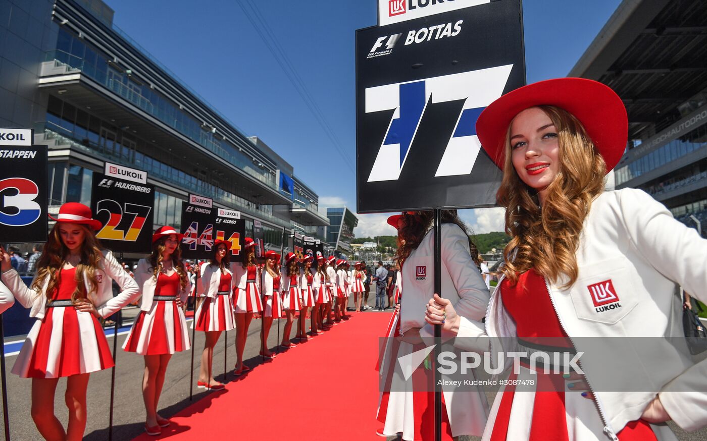 Formula One Grand Prix Russia. Race