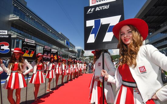 Formula One Grand Prix Russia. Race