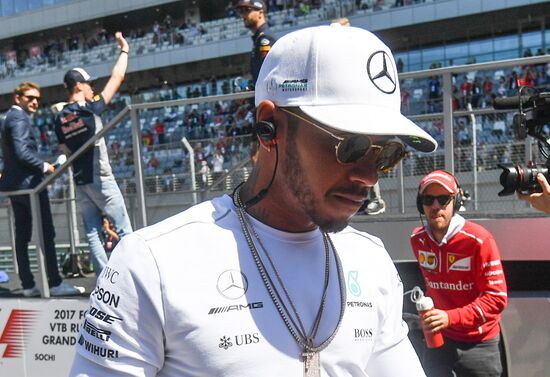 Formula One Grand Prix Russia. Race