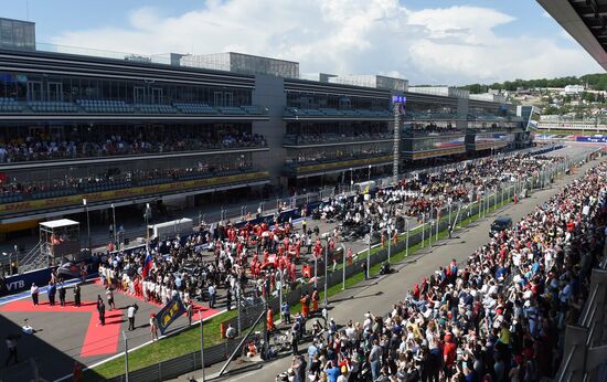 Formula One Grand Prix Russia. Race