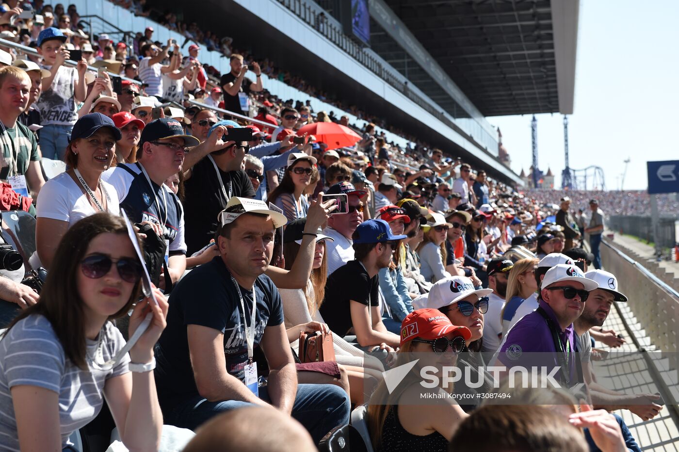 Formula One Russian Grand Prix race