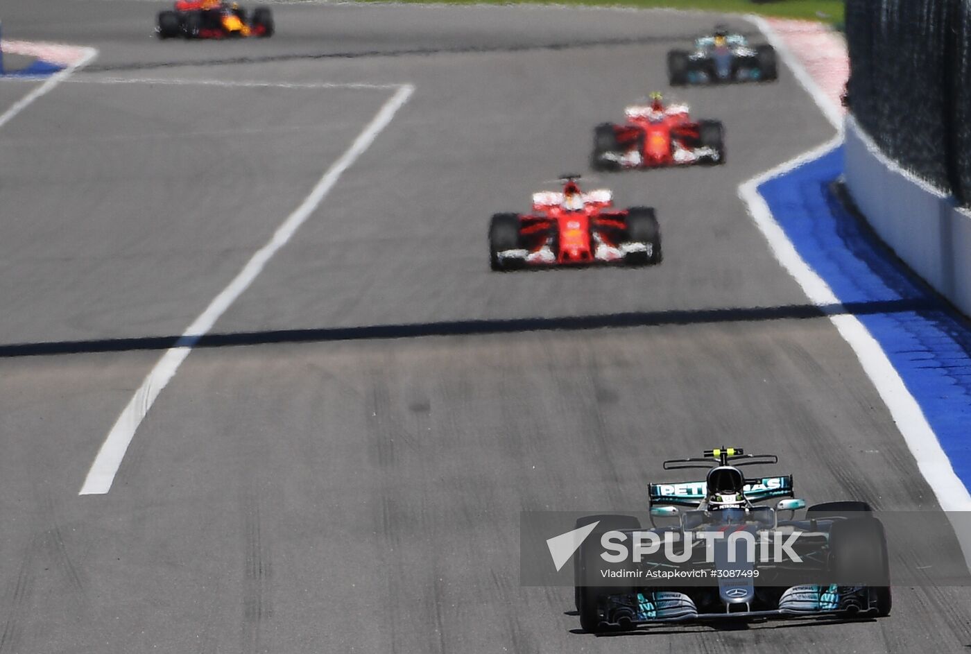 Formula One Grand Prix Russia. Race