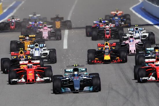 Formula One Grand Prix Russia. Race