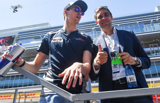 Formula One Grand Prix Russia. Race