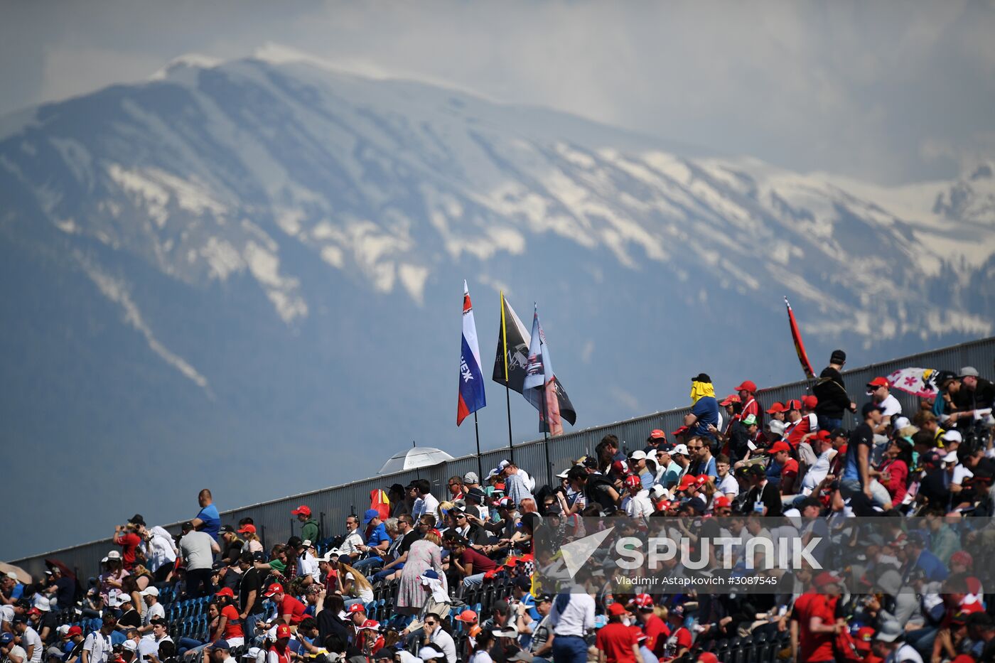 Formula One Grand Prix Russia. Race
