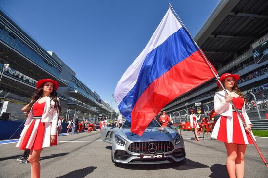 Formula One Grand Prix Russia. Race