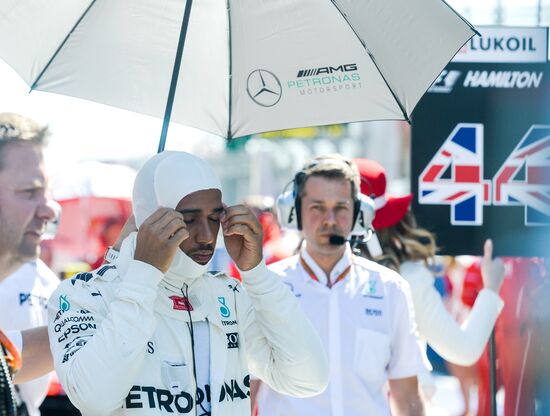 Formula One Grand Prix Russia. Race