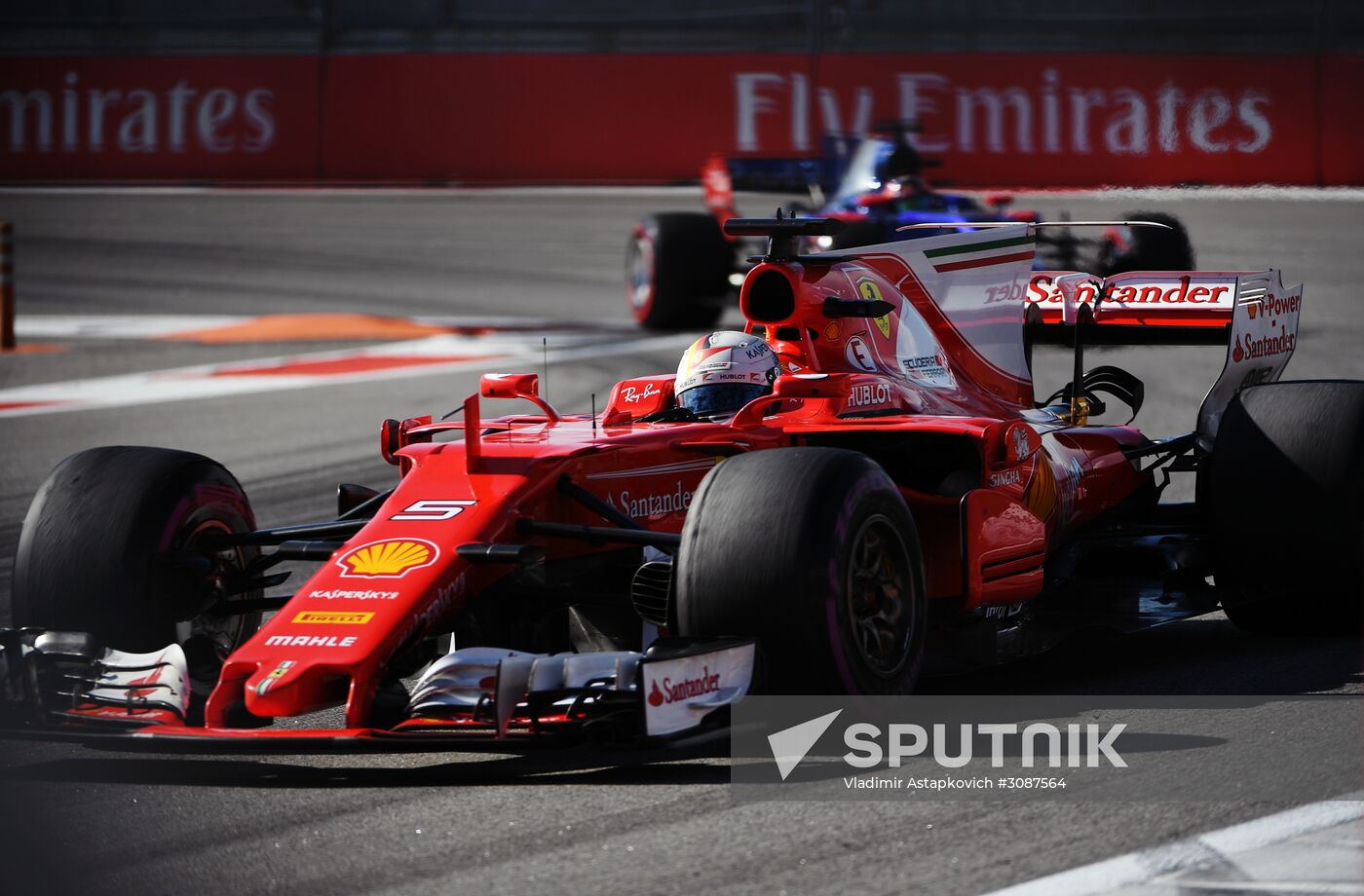 Formula One Grand Prix Russia. Race
