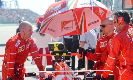 Formula One Grand Prix Russia. Race