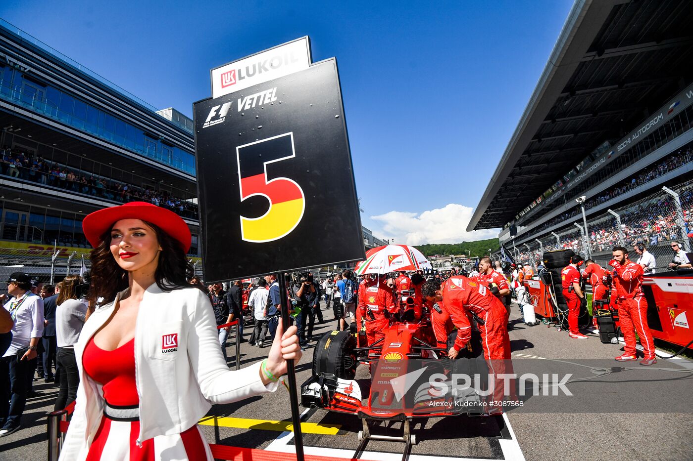 Formula One Russian Grand Prix race