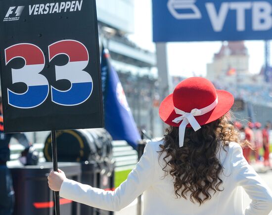 Formula One Grand Prix Russia. Race