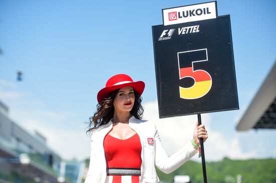 Formula One Grand Prix Russia. Race