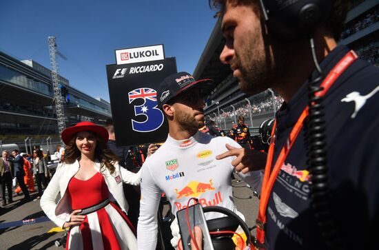 Formula One Russian Grand Prix race