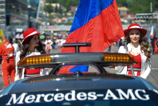 Formula One Grand Prix Russia. Race