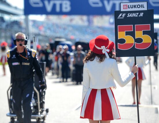 Formula One Grand Prix Russia. Race