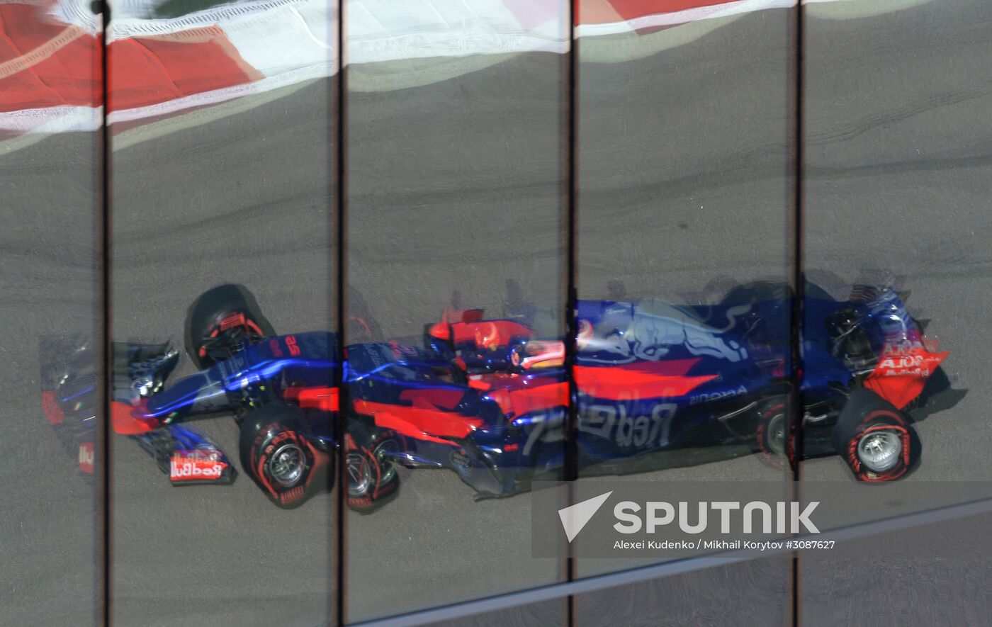 Formula One Grand Prix Russia. Race