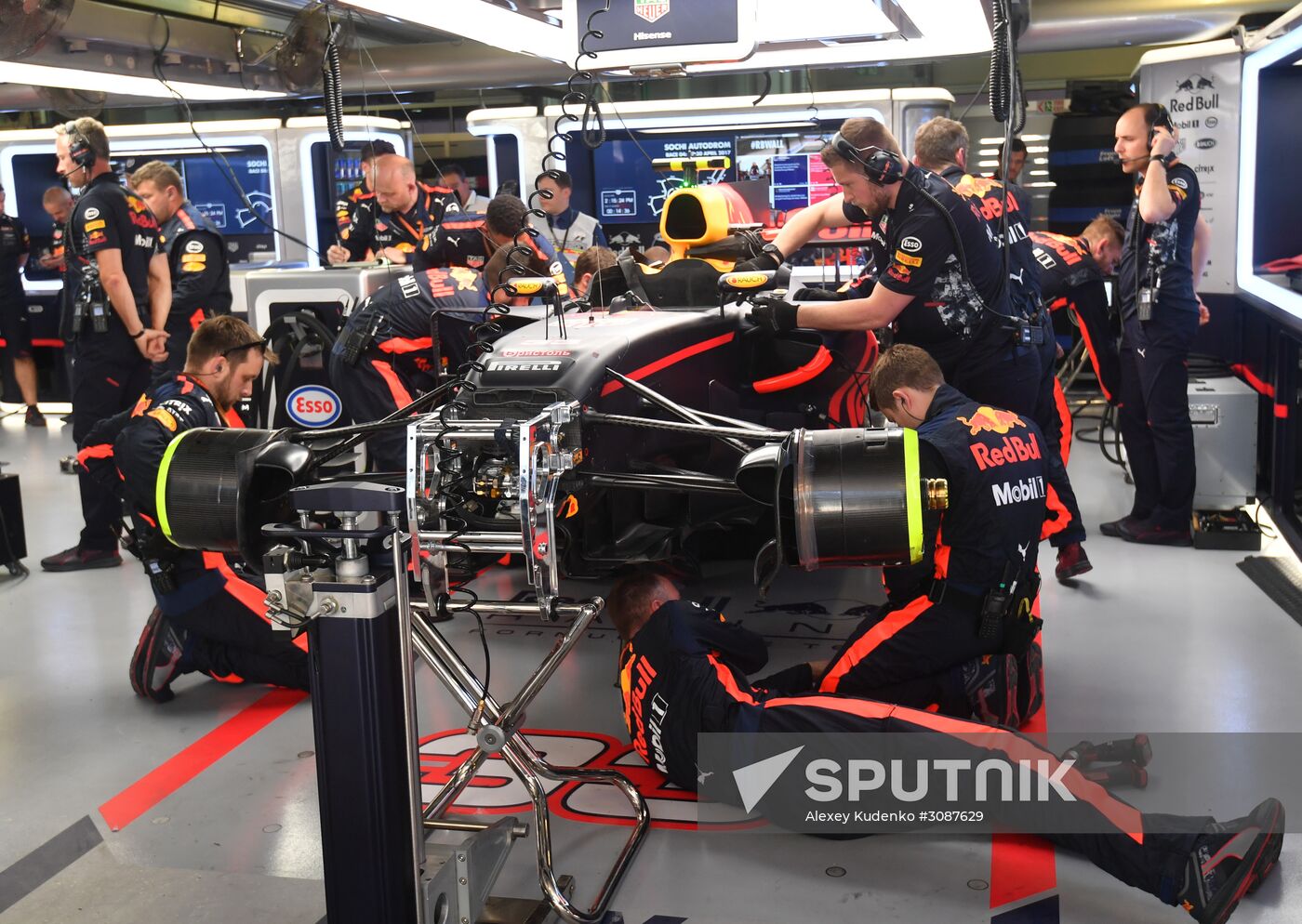 Formula One Grand Prix Russia. Race