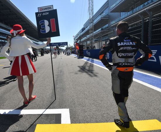 Formula One Grand Prix Russia. Race