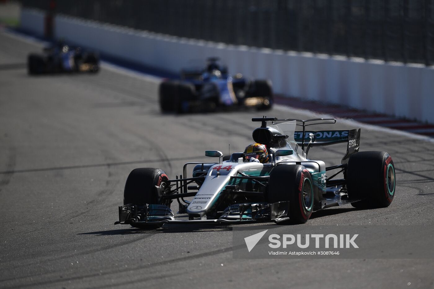 Formula One Grand Prix Russia. Race