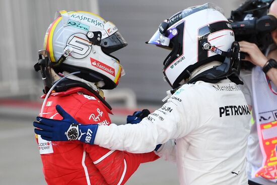 Formula One Russian Grand Prix race