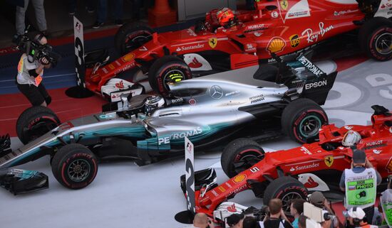 Formula One Russian Grand Prix race