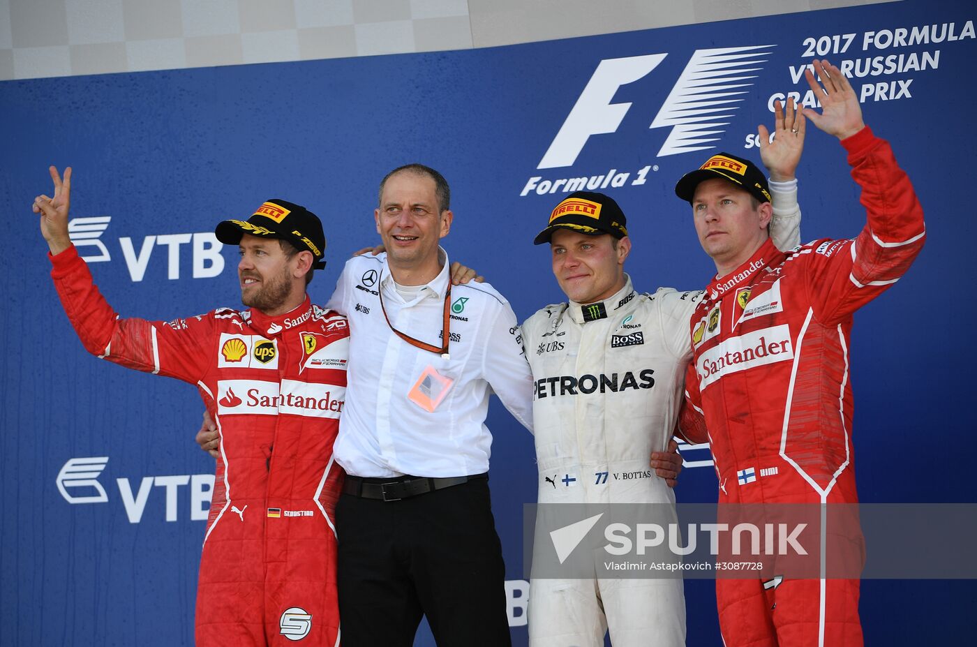 Formula One Russian Grand Prix race