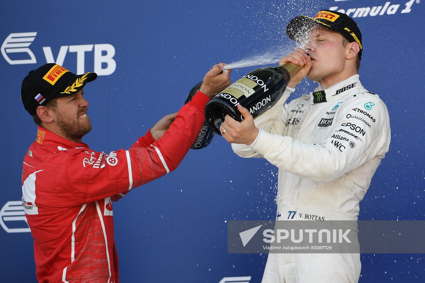 Formula One Russian Grand Prix race