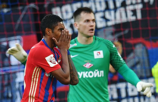 Russian Football Premier League. CSKA vs. Spartak