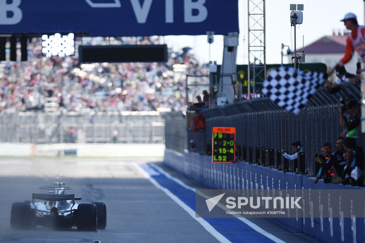 Formula One Russian Grand Prix race