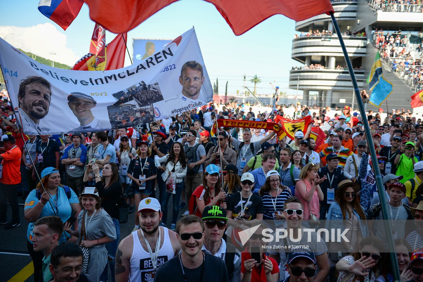 Formula One Russian Grand Prix race