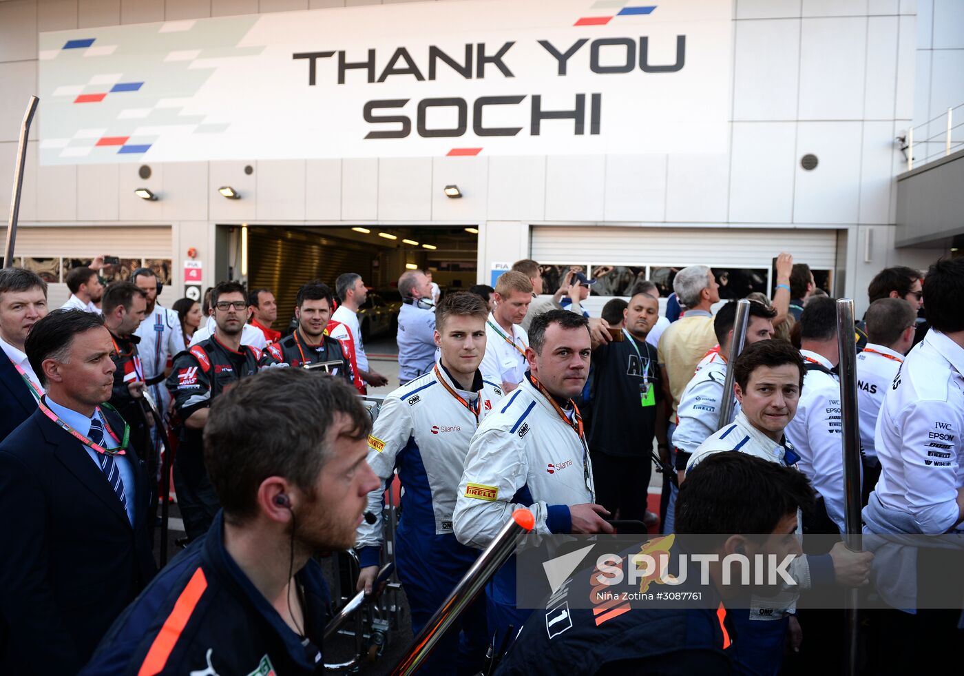 Formula One Russian Grand Prix race