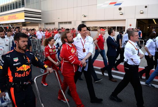 Formula One Russian Grand Prix race